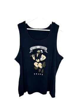 Portland Lumberjacks Rugby Team Black Tank Top, Sports Memorabilia, Size XL